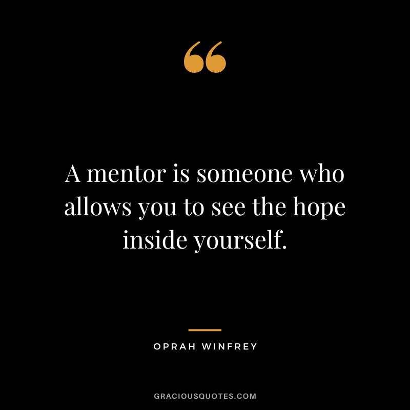 quotes on mentorship