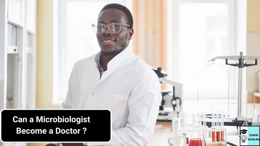 can a microbiologist become a doctor