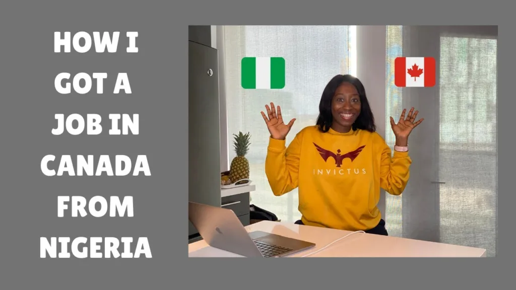 how to apply for jobs in canada from nigeria
